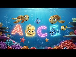 ABC Splash in the Ocean Blue 🌊🐠 | Fun Learning Adventure for Kids | Preschool Educational Video