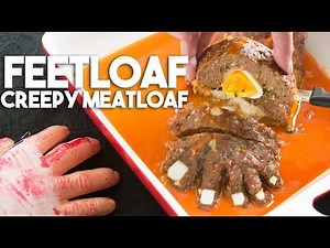 Feetloaf | Halloween Meatloaf | Kravings