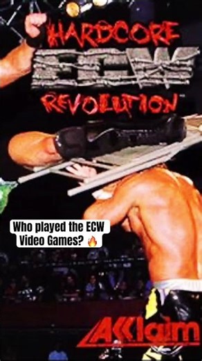 Who played the ECW Video Games? 🔥 #ECW #Wrestling #Gaming #Memories