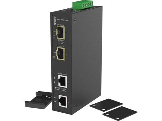 Axis Medienkonverter TU8008 Ethernet zu Glasfaser 2xSFP, 2x - BRACK.CH