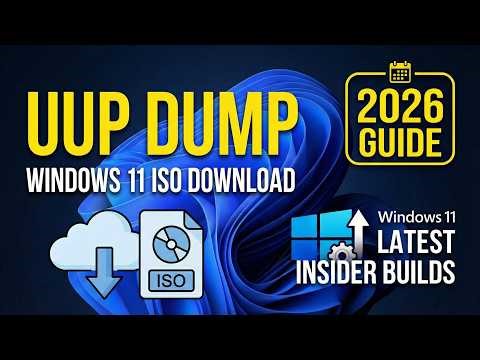 UUP Dump Windows 11 ISO Download: Get Latest Insider Builds (2026 Guide)