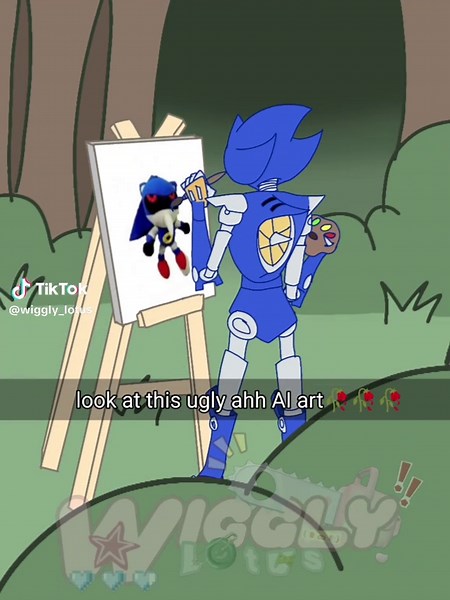 Metalsonic y la creación artística inspirada en Sonic