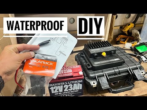 Lithium Battery Waterproofing DIY for Kayak Fishing