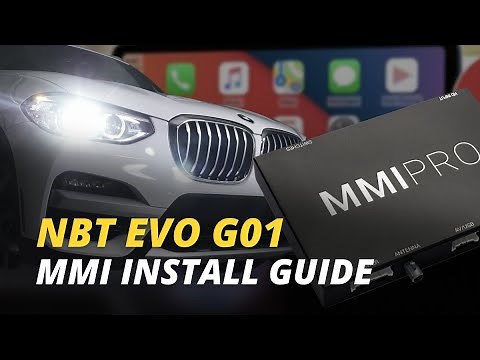 NBT EVO BMW G01 MMI PRO Installation Tutorial