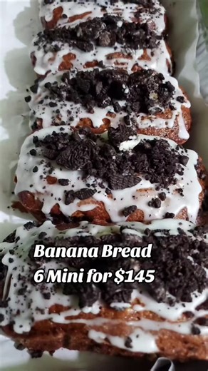 The Banana Lab Bakery - Banana Bread🇹🇹 on Instagram: "✨ Get 6 mini banana breads for only $145! Perfect for gifts, snacks, or a sweet treat anytime. Freshly baked and full of flavor in every bite! 💛 #trinidadandtobago🇹🇹 #smallbusiness #TheBananaLabBakery #minibananabread"