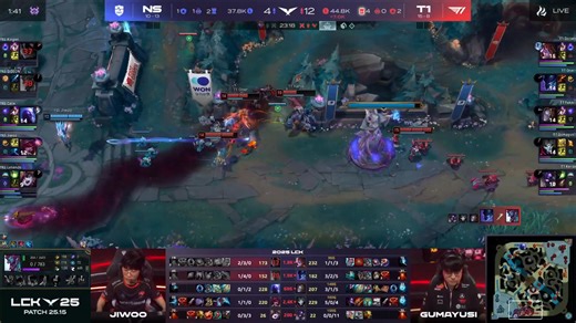 T1 vs NS | LCK 2025 | Split 3 (All Game Highlights) | LoL of Legends