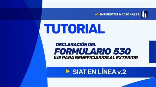 #tutorial | APRENDE SOBRE LLENADO DEL FORMULARIO 530 CON ESTE TUTORIAL 🚀¡Simplifica tus trámites con el SIAT! 😉 Te presentamos un tutorial claro y rápido para que llenar este formulario 530 sea pan comido. Deja de darle vueltas y aprende a presentarlo fácil y correctamente desde la primera vez. 📌 ¿Más infomración? síguenos en nuestro Canal de WhatsApp 👁 Encuéntranos como CULTURA TRIBUTARIA BOLIVIA 📲 https://whatsapp.com/channel/0029Va9GZdQEKyZ8Lel1kI05 👈👈 #CulturaTributariaBolivia #Servic