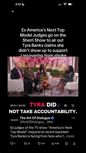 #creatorsearchinsights Former America’s Next Top Model judges go on the Sherri Shepherd Show to follow up further about the Tyra Banks situation #tyrabanks #missj #sherrishepherd #sherrishowtv