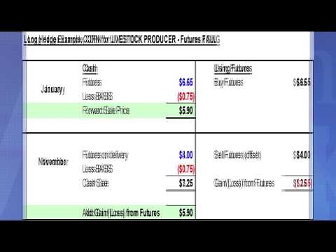 Farms.com Market School: Hedging Using Futures Contracts.