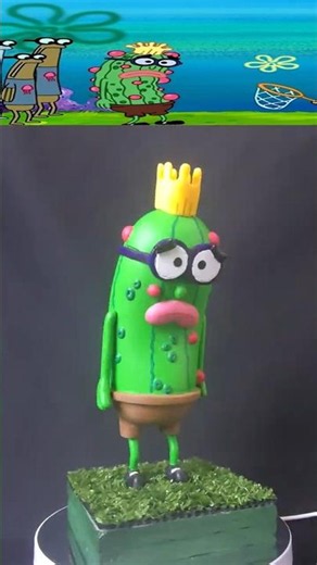 3D펜으로 스폰지밥 오이 걔 만들기 / Making SpongeBob Kevin with a 3D pen #3d펜 #3dpen #spongebob #스폰지밥
