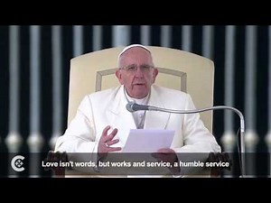 Pope explains feet washing ritual