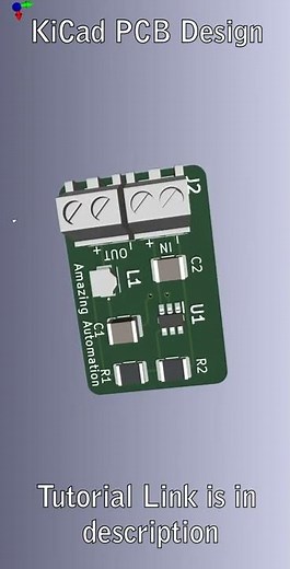 DC-DC Buck Converter PCB Design | Learn KiCAD.