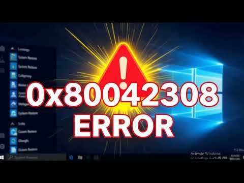 How to Fix System Restore Error 0x80042308 on Windows 11