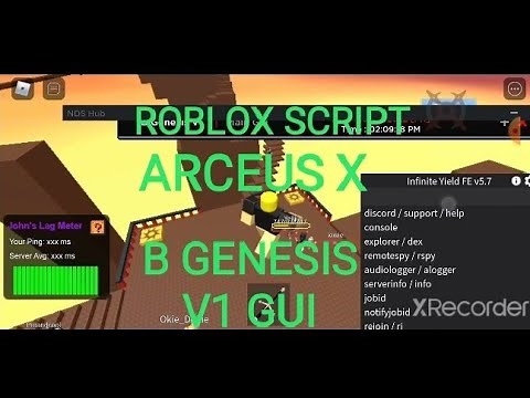 Arceus X Roblox Script (B Genesis V1 Gui) Arceus X V2.0.10