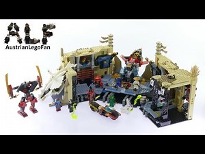 Lego Ninjago 70596 Samurai X Cave Chaos - Lego Speed Build Review