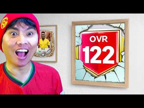 Akhirnyaa wak aku tembus OVR 122 juga di FC Mobile
