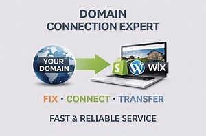 Domain verbinden, reparieren und an jede website übertragen