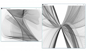 1次関数、2次関数で作るアート作品