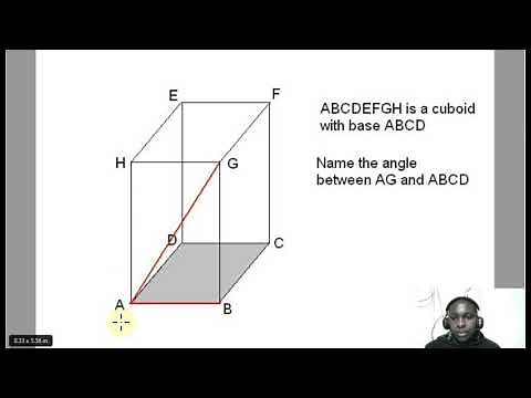 How to get the angle between a line and a plane(3D)
