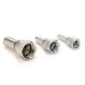 [Hot Item] Jic Female 74deg Cone Straight Hydraulic Hose Fitting