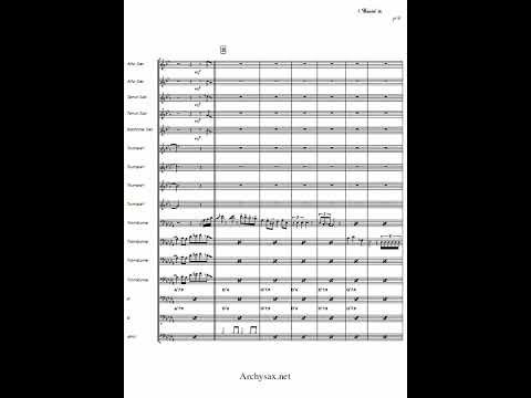 "Easin' it" , Frank Foster, C. Basie, Big band arrangements, Archysax.net