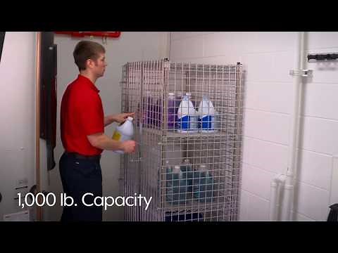 Stainless Steel Wire Security Carts