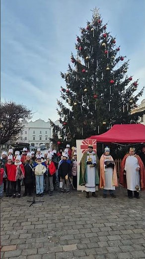 Zahájení Tříkrálové sbírky v Pardubicích