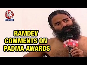Ramdev Baba controversial comments on Padma awards - Teenmaar News (09-05-2015)
