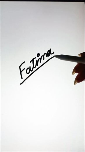 Fatima name signature design | Signature style with F letter #signature #lettersign #calligraphy