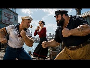 Popeye vs Bluto | Epic Rescue of Olive (1982)