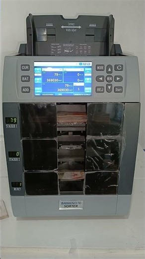fitness sorter #billcounter #cashcountingmachine #moneycounter#moneycounting #banking #cashcounting