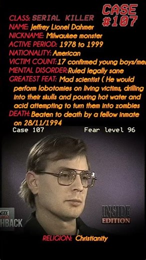 He ate the h**** of his victims #truecrime