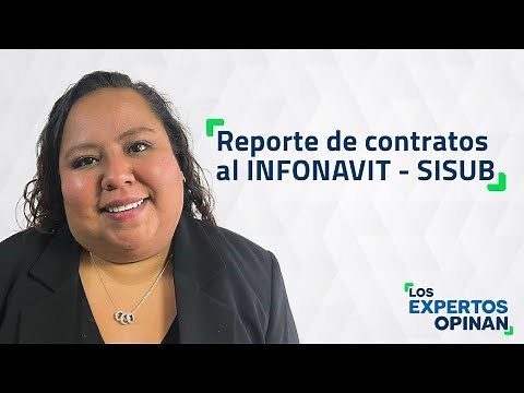 Reporte de contratos al INFONAVIT - SISUB