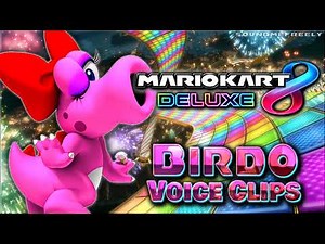 All Birdo Voice Clips • Mario Kart 8 Deluxe • All Voice Lines • Nintendo Switch (Kazumi Totaka)