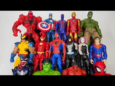 IRONMAN vs HULK vs SPIDERMAN AVENGERS CAPTAIN AMERICA BATMAN CARTOON CARNAGE FLASH AVENGERS ASSEMBLE