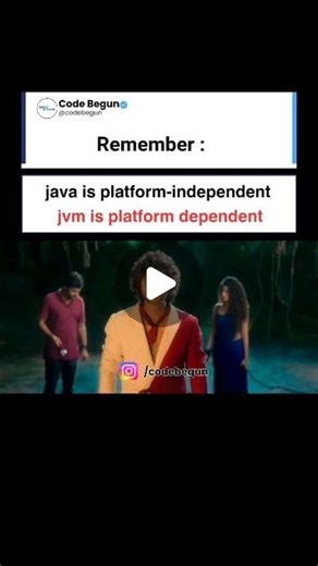 CODE BeGUN on Instagram: "Java interview question 🧠 Comment your answer why ?? #java #interview #coding #codebegun"