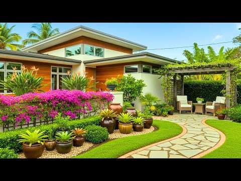 Small Front Yard Oasis Ideas | Stunning Patio & Garden Designs for Modern Homes