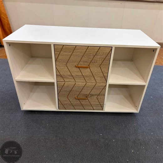 Lateral File Cabinet With Printer Storage, 2-drawer Office Storage, Home Office Filing & Worktop - Etsy