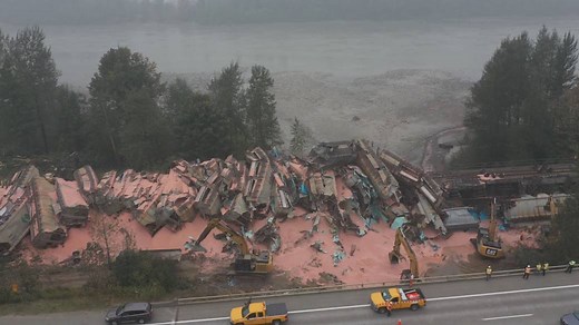 Investigation launched after massive train derailment near Hope
