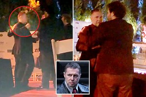 Harry Potter actor David O'Hara throws punch & is wrestled to floor at Oscars after-party
