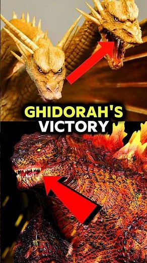 Ghidorah Was NEVER Defeated? 😱 #MonsterVerse #Godzilla #shorts #ghidorah