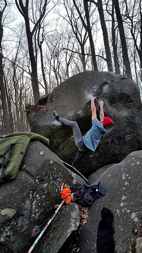 Haycock Bouldering - Before the Storm V7
