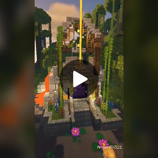 Renovating the Jungle Temple in Minecraft