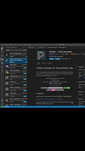 visual studio tricks to make your coding journey easier and smoother #prettier #vsstudio #new