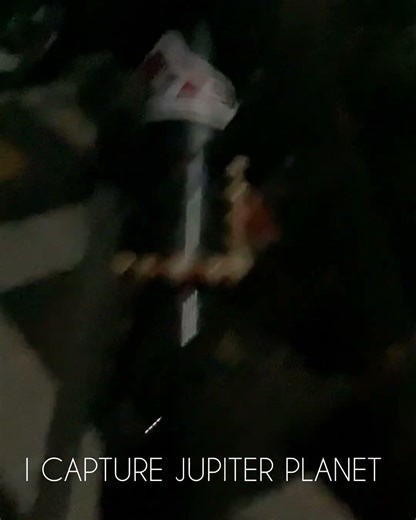 CAPTURING JUPITER WITH TELESCOPE #shorts