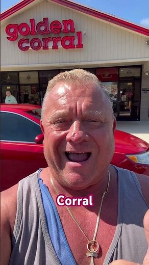 Time to eat at Golden corral