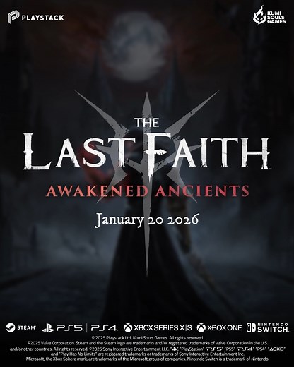108K views · 1.9K reactions | Curse Bearers, prepare yourselves... The Last Faith returns... January 2026 . Pick up The Last Faith for 50% off now in the Playstack Autumn Sale on Steam, and familiarise yourself ahead of Awakened Ancients. | The Last Faith | Facebook