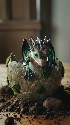 Cinematic Macro: Breaking a Dragon Egg with Hammer & Chisel | 4K HDR #Fantasy #dustycrumbles
