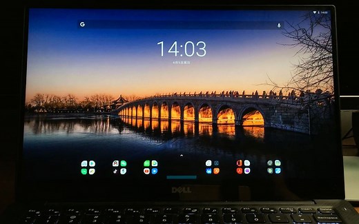 极简Android x86使用体验，把轻薄本鸡肋的触控屏用起来