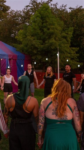 And this is what we’re all about 🥹💙 Giving back to our community. 🌟 Gail is a long time Midnight Circus supporter and friend of co-founder Julie Jenkins. She’s been coming to the circus since her kid was 2 years old - and now they’re 18! 🌟 Bill was a part of the Chicago Park Advisory Council when Jeff and Julie first pitched Midnight Circus in the Parks! From supporter to co-worker, our impact is the same - Midnight Circus wants to uplift each and every community through magical circus enter